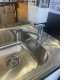 Aquatica Laundry Tub 560mm, Door Model with Centre Mixer