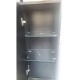 1600mm HEIGHT PLYWOOD TALL CABINET BLACK