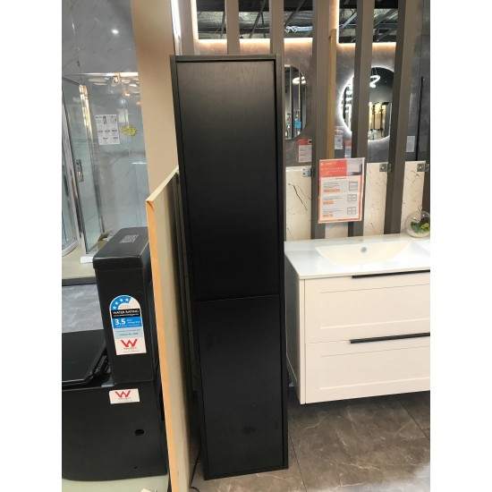 1600mm HEIGHT PLYWOOD TALL CABINET BLACK