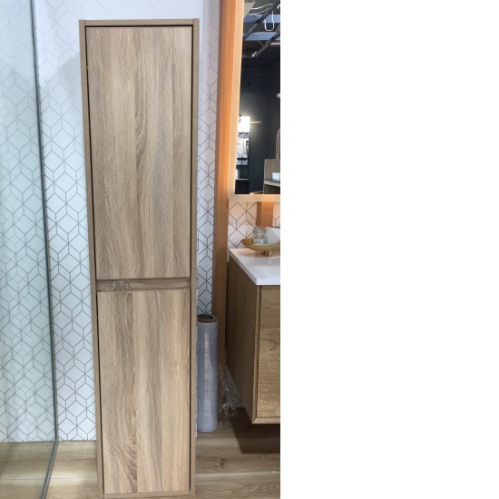 1600mm HEIGHT PLYWOOD TALL CABINET LIGHT OAK