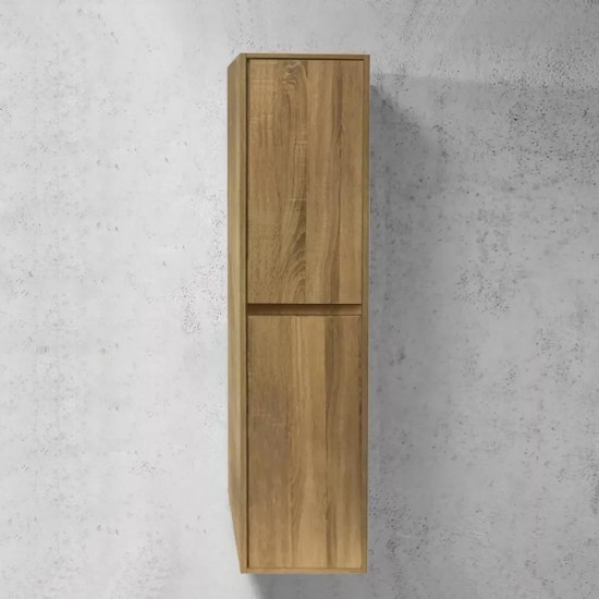 1600mm HEIGHT PLYWOOD TALL CABINET LIGHT OAK