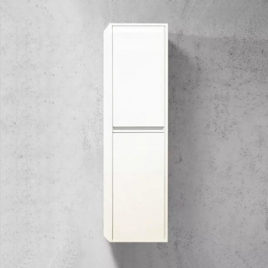 1600mm HEIGHT PLYWOOD TALL CABINET WHITE