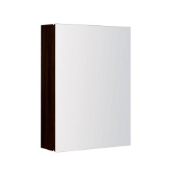 450x150x750mm Plywood 1-Door Dark Oak Mirror Cabinet  450x150x750mm Plywood 1-Door Dark Oak Mirror Cabinet