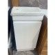 PICCOLO 420X220X500MM PLYWOOD WALL HUNG VANITY - WHITE GLOSS WITH CERAMIC TOP