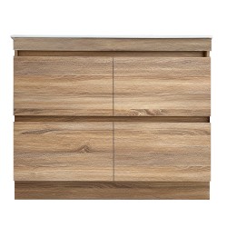 POLO 1200X460X850MM PLYWOOD FLOOR STANDING VANITY - LIGHT OAK WITH CERAMIC TOP POLO 1200X460X850MM PLYWOOD FLOOR STANDING VANITY - LIGHT OAK WITH CERAMIC TOP