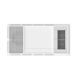 3 IN 1 ILUXLITE Pro New Design Bathroom LED Light Heat Fan Heater, Light and Exhaust Fan