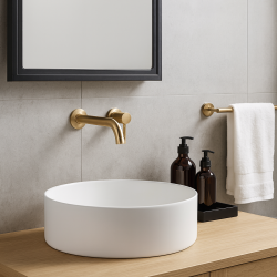 365*365*125mm Bathroom Round Above Counter Matt White Ceramic Wash Basin 365*365*125mm Bathroom Round Above Counter Matt White Ceramic Wash Basin
