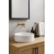 365*365*125mm Bathroom Round Above Counter Matt White Ceramic Wash Basin 365*365*125mm Bathroom Round Above Counter Matt White Ceramic Wash Basin