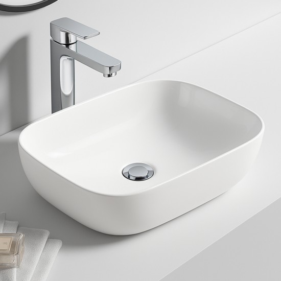 455*325*135mm Bathroom Oval Above Counter White Ceramic Wash Basin 455*325*135mm Bathroom Oval Above Counter White Ceramic Wash Basin