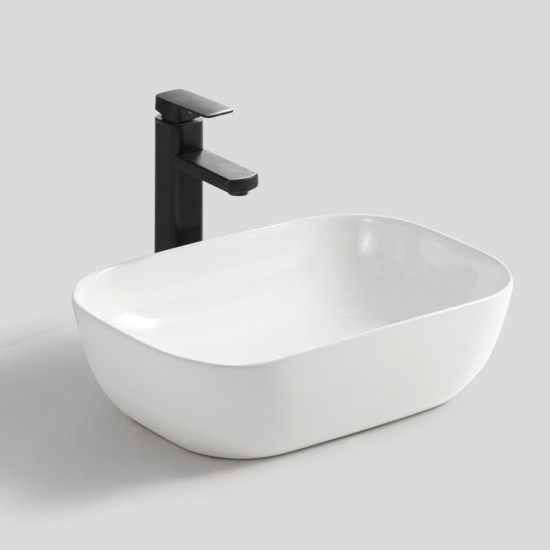 455*325*135mm Bathroom Oval Above Counter White Ceramic Wash Basin 455*325*135mm Bathroom Oval Above Counter White Ceramic Wash Basin