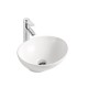 410*330*145mm Bathroom Oval Above Counter White Ceramic Wash Basin