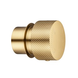 Diamora Luxury Knurled Brushed Yellow Gold Progressive Wall Mixer Shower Mixer Tap Diamora Luxury Knurled Brushed Yellow Gold Progressive Wall Mixer Shower Mixer Tap