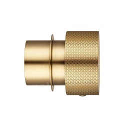 Diamora Luxury Knurled Brushed Yellow Gold Progressive Wall Mixer Shower Mixer Tap Diamora Luxury Knurled Brushed Yellow Gold Progressive Wall Mixer Shower Mixer Tap