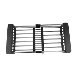 300-440mm 304 Stainless Steel Kitchen Sink Colander Dish Drainer Over Sink Caddy 300-440mm 304 Stainless Steel Kitchen Sink Colander Dish Drainer Over Sink Caddy