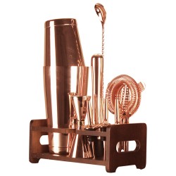 Copper Cocktail Shaker Set Maker Mixer Martini Spirits Bar Strainer Bartender Kit 10pcs Copper Cocktail Shaker Set Maker Mixer Martini Spirits Bar Strainer Bartender Kit 10pcs