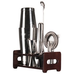 Cocktail Shaker Set Maker Mixer Martini Spirits Bar Strainer Bartender Kit 10pcs Cocktail Shaker Set Maker Mixer Martini Spirits Bar Strainer Bartender Kit 10pcs