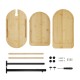 3 Layer bathroom Shelves Storage Rack Oval Sofa Bed End Side Stand Rack Bamboo freestanding height adjustable Hight C Table Bathtub Tray 360° Swivel 3 Layer bathroom Shelves Storage Rack Oval Sofa Bed End Side Stand Rack Bamboo freestanding height adjustable Hight C Table Bathtub Tray 360° Swivel