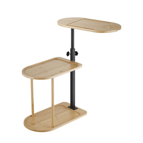 3 Layer bathroom Shelves Storage Rack Oval Sofa Bed End Side Stand Rack Bamboo freestanding height adjustable Hight C Table Bathtub Tray 360° Swivel 3 Layer bathroom Shelves Storage Rack Oval Sofa Bed End Side Stand Rack Bamboo freestanding height adjustable Hight C Table Bathtub Tray 360° Swivel