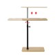 Bathtub Side Table Height-Adjustable 43–76 cm C-Shaped Bamboo Tray 360° Rotatable Bathtub Side Table Height-Adjustable 43–76 cm C-Shaped Bamboo Tray 360° Rotatable