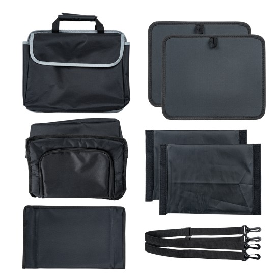 Collapsible Car Trunk Organizer with Removable Leakproof Cooler, Heavy-Duty Oxford, Configurable 2–3 Compartments & 6 Mesh Pockets Collapsible Car Trunk Organizer with Removable Leakproof Cooler, Heavy-Duty Oxford, Configurable 2–3 Compartments & 6 Mesh Pockets