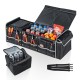Collapsible Car Trunk Organizer with Removable Leakproof Cooler, Heavy-Duty Oxford, Configurable 2–3 Compartments & 6 Mesh Pockets Collapsible Car Trunk Organizer with Removable Leakproof Cooler, Heavy-Duty Oxford, Configurable 2–3 Compartments & 6 Mesh Pockets