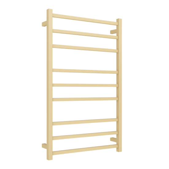 1000Hx600Wx120D Gold Electric Heated Towel Rack 9 Bars 1000Hx600Wx120D Gold Electric Heated Towel Rack 9 Bars