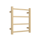 500Hx420Wx120D Gold Electric Heated Towel Rack 4 Bars 500Hx420Wx120D Gold Electric Heated Towel Rack 4 Bars