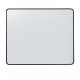 900x750x20mm Black Aluminum Framed Rectangle Bathroom Wall Mirror