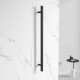 8.20到货-DN Vertical Heated Towel Rail 1000mm Round Matte Black 8.20到货-DN Vertical Heated Towel Rail 1000mm Round Matte Black