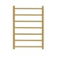 750Hx500Wx120D Gold Electric Heated Towel Rack 7 Bars 750Hx500Wx120D Gold Electric Heated Towel Rack 7 Bars