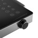 Portable Infrared Ceramic Cooktop 2800W Countertop Burner with Dual Heating Rings No EM Radiation Portable Infrared Ceramic Cooktop 2800W Countertop Burner with Dual Heating Rings No EM Radiation