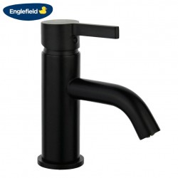 Englefield Studio Pin Gooseneck Basin Mixer Matte Black Englefield Studio Pin Gooseneck Basin Mixer Matte Black