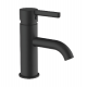 Englefield Studio Pin Gooseneck Basin Mixer Matte Black