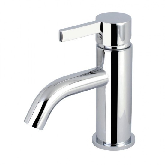 Englefield Studio Pin Gooseneck Basin Mixer Polished chrome