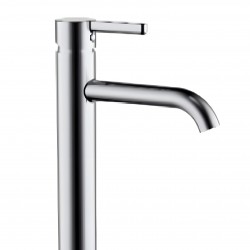 Englefield Studio Pin Gooseneck Basin Tall Mixer Polished chrome Englefield Studio Pin Gooseneck Basin Tall Mixer Polished chrome