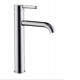 Englefield Studio Pin Gooseneck Basin Tall Mixer Polished chrome