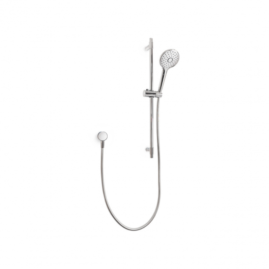 Englefield Studio Pin Polished Chrome Slide Shower with Single Function Hand Shower