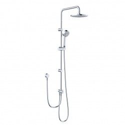 Englefield Studio Polished Chrome Dual Rain Shower Englefield Studio Polished Chrome Dual Rain Shower