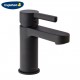 Englefield Studio Pin Basin Mixer Matte Black