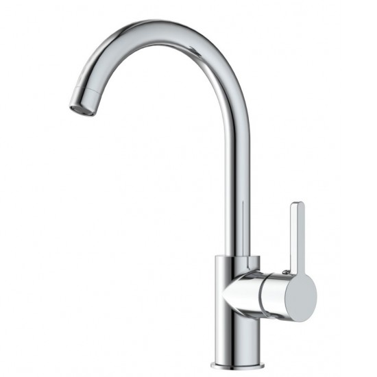 Englefield Pin Lever Studio Kitchen Mixer Polished Chrome