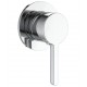 Englefield Studio  Pin Lever Handle Polished Chrome Shower/Bath Mixers