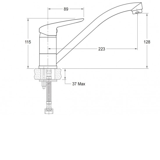 Englefield Sorrento Kitchen Mixer