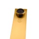 Ottimo Nero Brushed Yellow Gold Bath/Basin Swivel Wall Mounted Spouts Tapware Bathtub Faucet