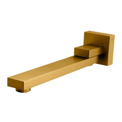 Brushed Yellow Gold Bath/Basin Swivel Wall Mounted Spouts Tapware Bathtub Faucet Brushed Yellow Gold Bath/Basin Swivel Wall Mounted Spouts Tapware Bathtub Faucet