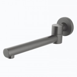 Euro Round Gunmetal Grey Bathtub/Basin Swivel Wall Spouts Tapware Bathtub Faucet Euro Round Gunmetal Grey Bathtub/Basin Swivel Wall Spouts Tapware Bathtub Faucet