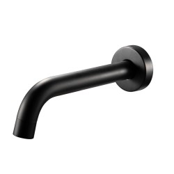 Euro Round Matt Black Bathtub/Basin Wall Spout Euro Round Matt Black Bathtub/Basin Wall Spout