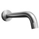 Round Brushed Nickel Bathtub/Basin Mixer Wall Mounted