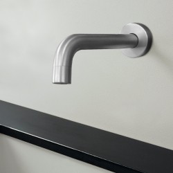 Round Brushed Nickel Bathtub Spout Wall Spout Water Spout Round Brushed Nickel Bathtub Spout Wall Spout Water Spout