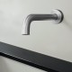 Round Brushed Nickel Bathtub Spout Wall Spout Water Spout