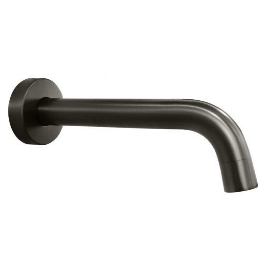 Round Gunmetal Grey Bathtub Spout Wall Spout Water Spout